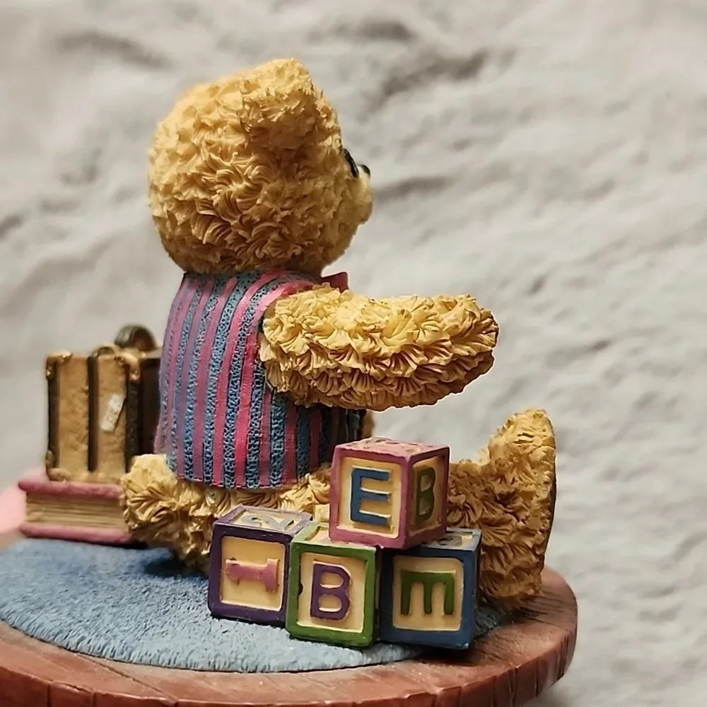 Candle Jar Topper Bear from Our‎ American Gift Company